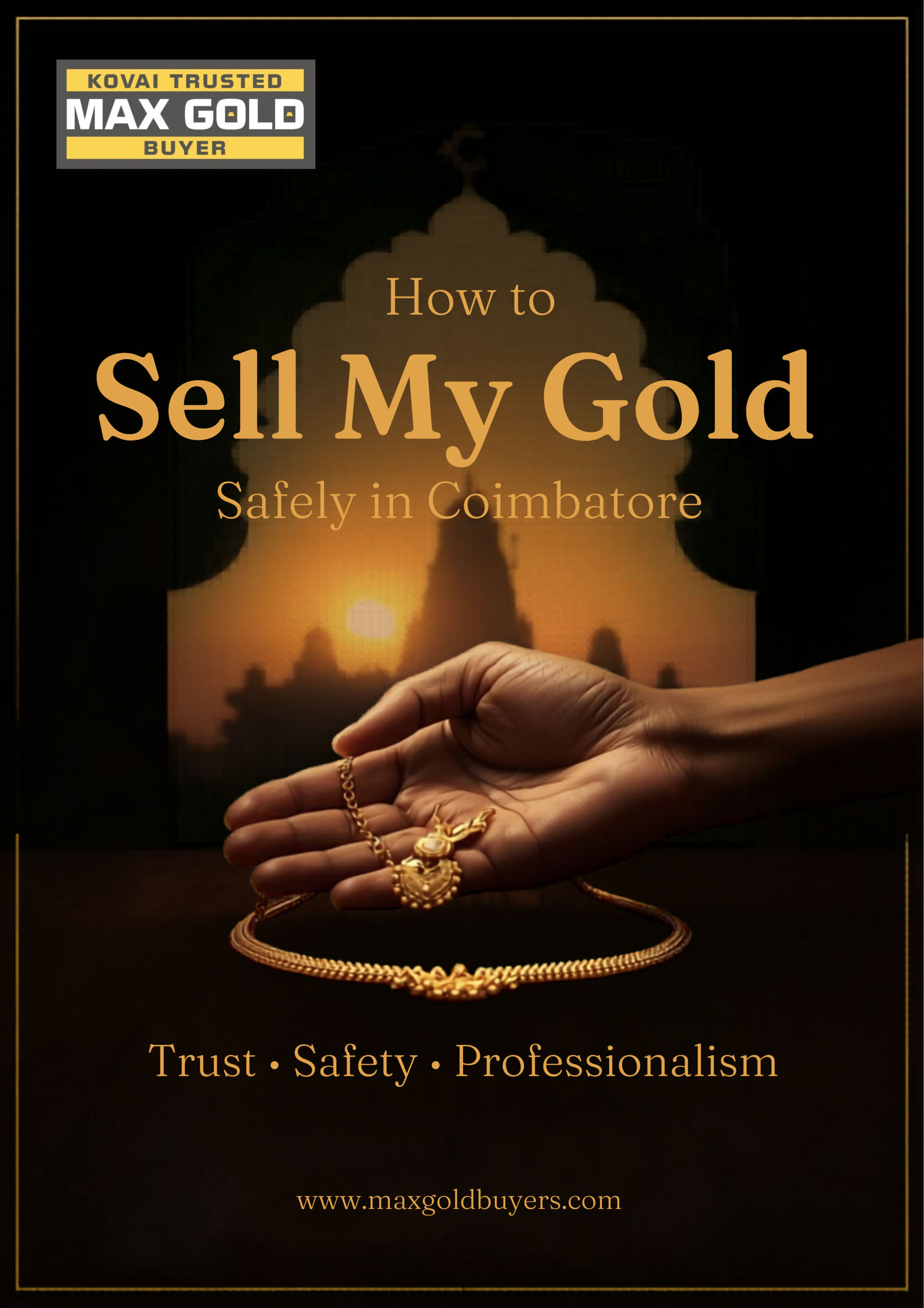 How to Sell My Gold Safely in Coimbatore?