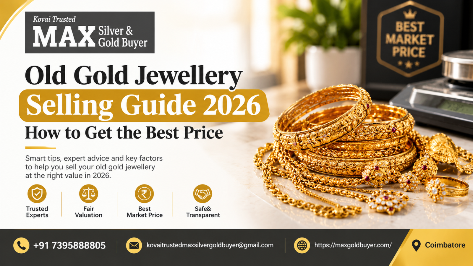 Old Gold jewellery Selling Guide